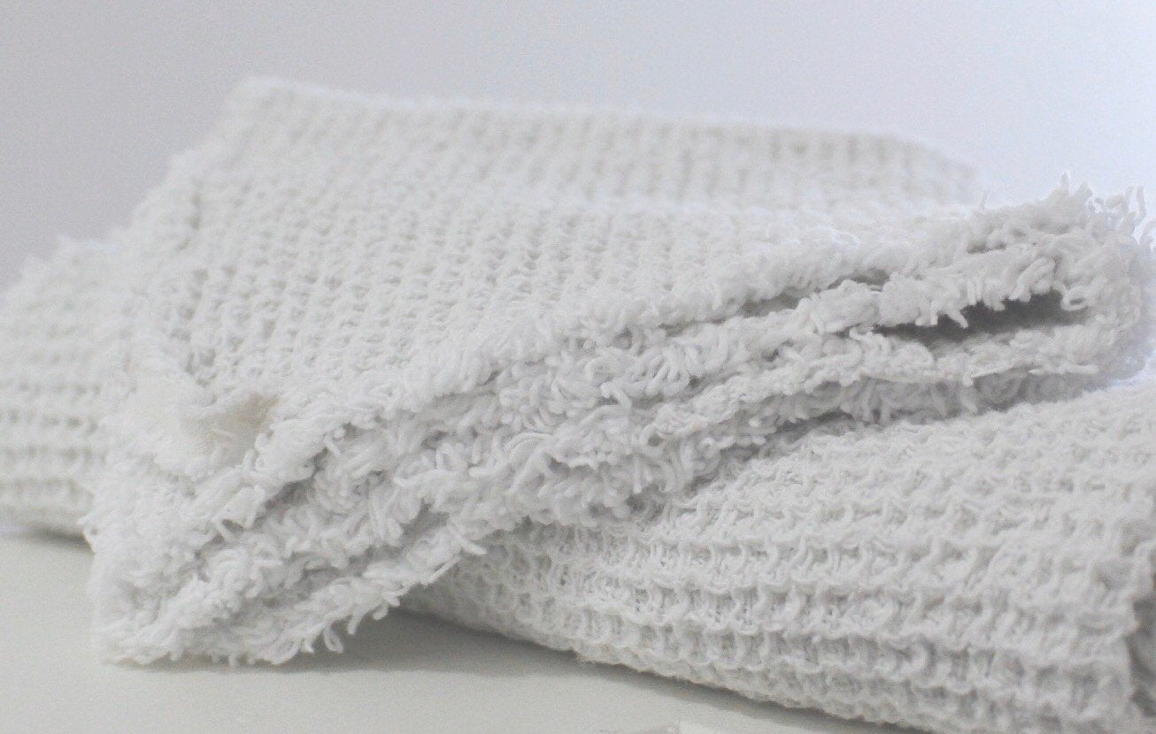 Waffle Linen Bath Towels- Made in USA – Sam Elizabeth Design