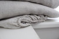 Linen Fitted Sheet - Made in USA