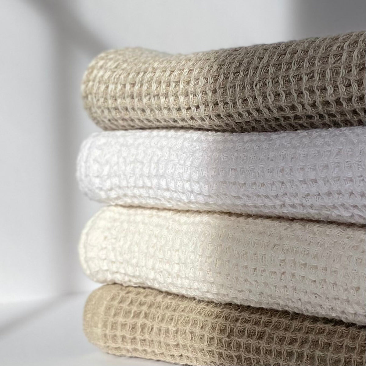 Waffle Linen Hand Towels- Made in USA – Sam Elizabeth Design