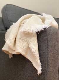 Pure Linen Throw Blanket